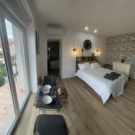 Wagner'studio Balneo'terrasse Au Calme Apartment Chasse-sur-Rhone